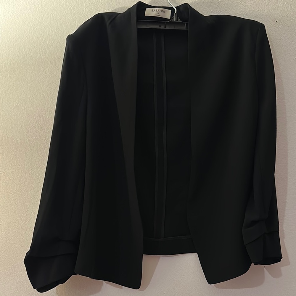 Babaton Black Blazer Professional Structured Design - Preloved